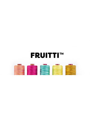 WonderFil Fruitti Fil coton multicolore 12wt Fruitti au choix