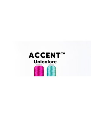WonderFil Accent Fil rayon 12wt Accent Unicolore au choix 400m