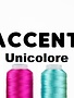 WonderFil Accent Fil rayon 12wt Accent Unicolore au choix 400m