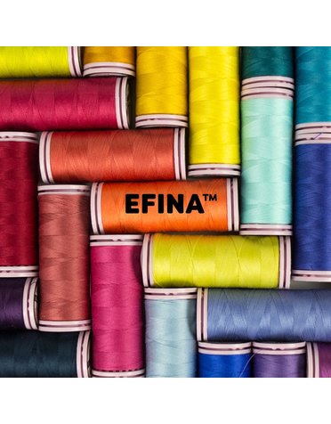 WonderFil Efina Efina complete thread collection 150m (60 spools)