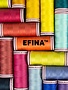 WonderFil Efina Ensemble fils Efina complet 150m (60 Bobines)