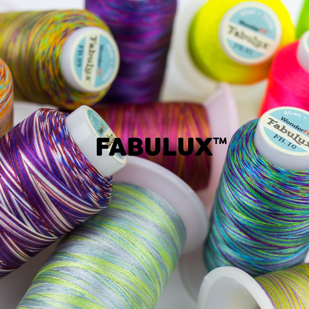 WonderFil FabuLux Ensemble fils Fabulux complet (40 bobines)