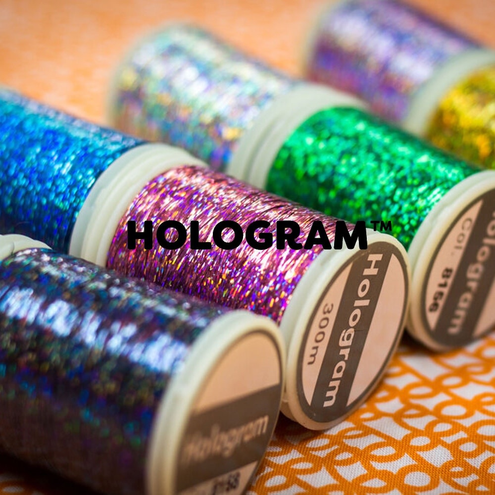 WonderFil Hologram Hologram complete thread collection 300m (8 spools)