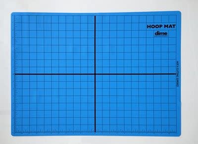 DIME Hoop Mat Non-Slip 16 in x 22 in