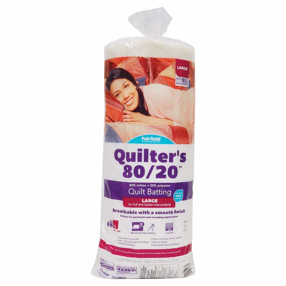 Fairfield Bourre Queen  Fairfield  Quilter's 80/20 TM - 229 x 274 cm (90″ x 108″)