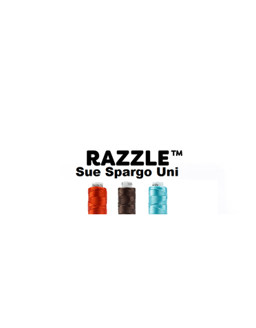 WonderFil Razzle Fil rayon 8wt Razzle Sue Spargo au choix 46m