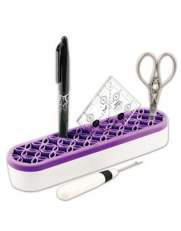 It's Sew Emma Rangement pour accessoires mauve, The Stash N Store Oh Sew Organized - purple