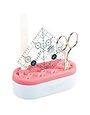 It's Sew Emma Mini Rangement pour accessoires Rose, The Mini Stash N Store Pink