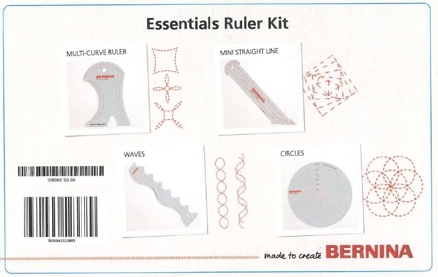 Bernina Bernina essentials ruler kit