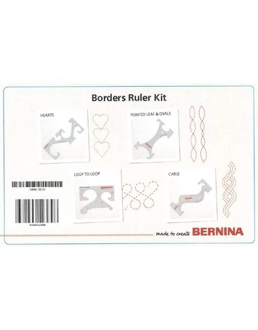 Bernina Bernina ensemble de règles bordure