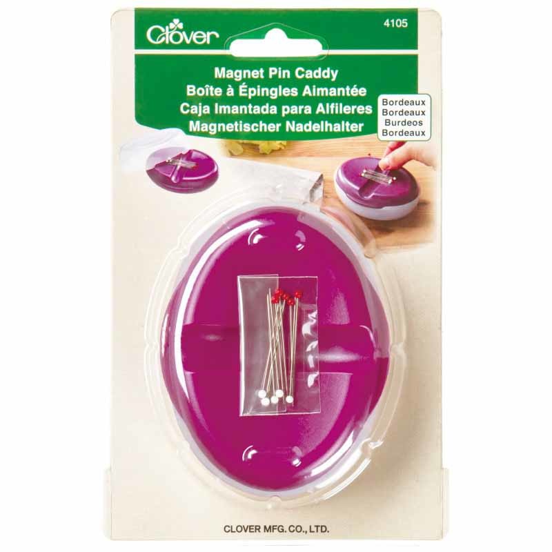 Étui à Aiguilles Magnétique - 2 Porte-Aiguilles Aimantés - Rangement Pour Couture, Épingles Et Petits Outils - PVC - 11x6.6x1 Cm