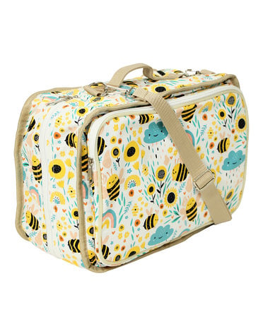 Vivace VIVACE Craft/Accessories Tote - Bumblebee - 33 x 25 x 13cm (13in x 10in x 5in)