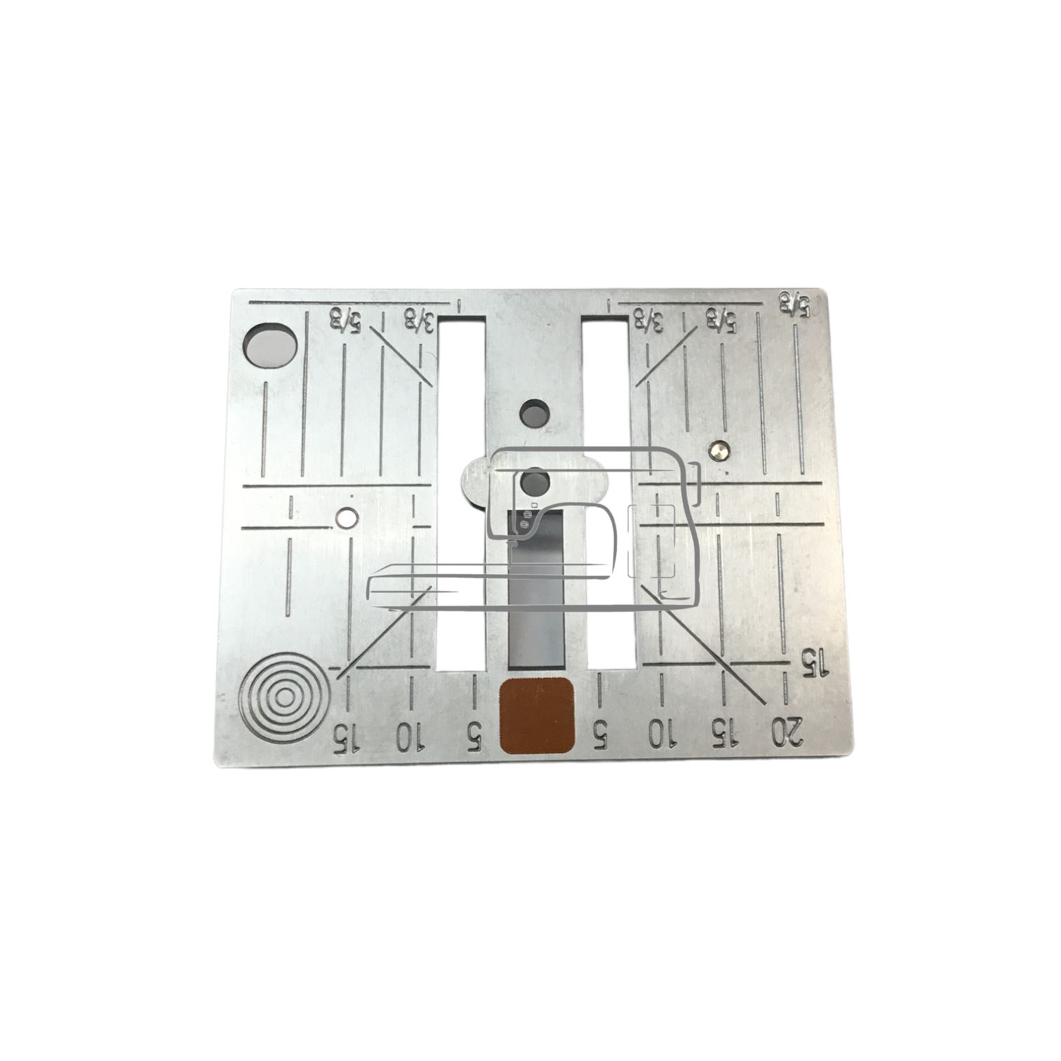 Bernina Plate bernina straight stitch and cutwork 450-580-560-640