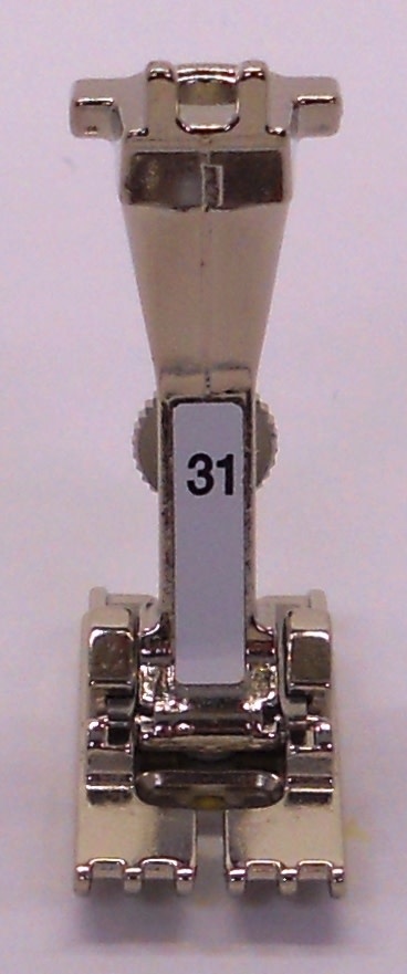 Bernina Bernina pied pour nervures à 5 rainures #31 (ancien modèle apparence peut varier)