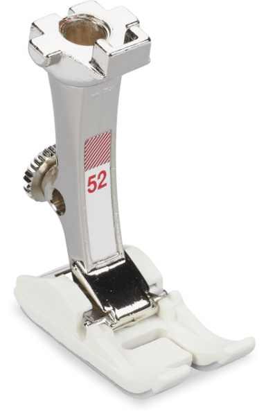 Bernina Bernina pied zig zag avec teflon #52 (ancien modèle apparence peut varier)