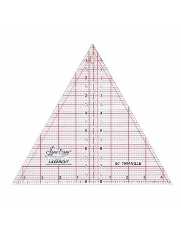 Sew Easy Règle de triangles à 60° SEW EASY - 8po x 9 1⁄4po (20.3 x 23.5cm)