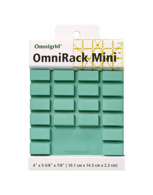 Omnigrid Le rangement de la mini règle OmniRack - 4 x 5 5/8 x 7/8po (10.1 x 14.3 x 2.2cm)