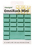 Omnigrid OmniRack Mini Ruler Storage - 4" x 5 5/8" x 7/8" (10.1 x 14.3 x 2.2cm)