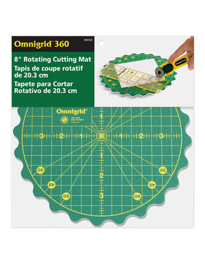 Omnigrid Le tapis de coupe rotatif à 360° Omnigrid - 8po (20.32cm)