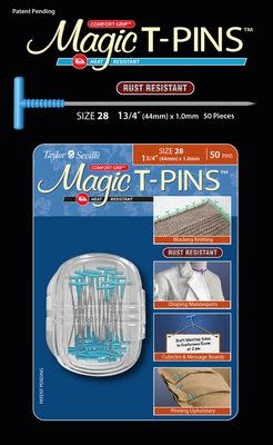 Taylor Seville Originals Magic T-Pins size 28, 50pc