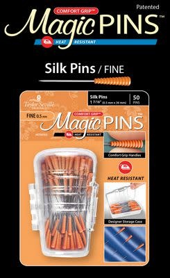 Taylor Seville Originals Épingles Magic pins silk fine 1 7/16in, paquet de 50