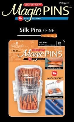 Taylor Seville Originals Magic pins silk fine 1 7/16in, 50 pins