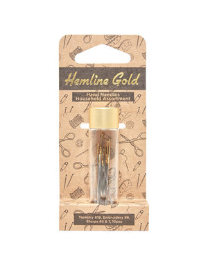 Hemline Gold HEMLINE GOLD Assorted Hand sewing Needles (Pack of 10)