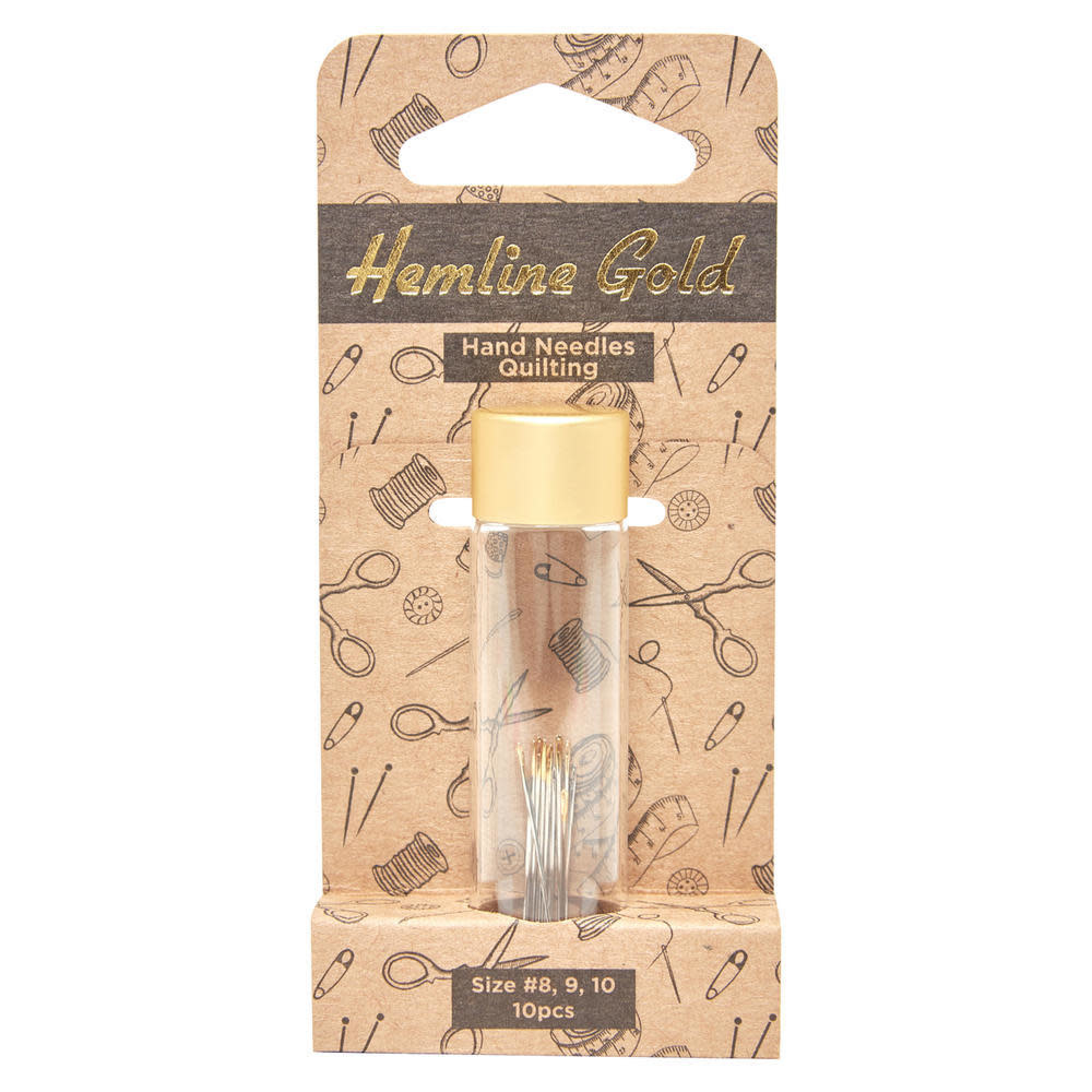 Hemline Gold HEMLINE GOLD Quilting Hand sewing Needles (Pack of 10)