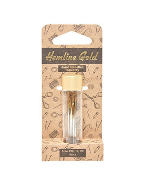 Hemline Gold HEMLINE GOLD Aiguilles à tapisserie à la main (paquet de 6)