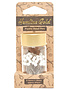 Hemline Gold HEMLINE GOLD Plastic Headed Pins (White)