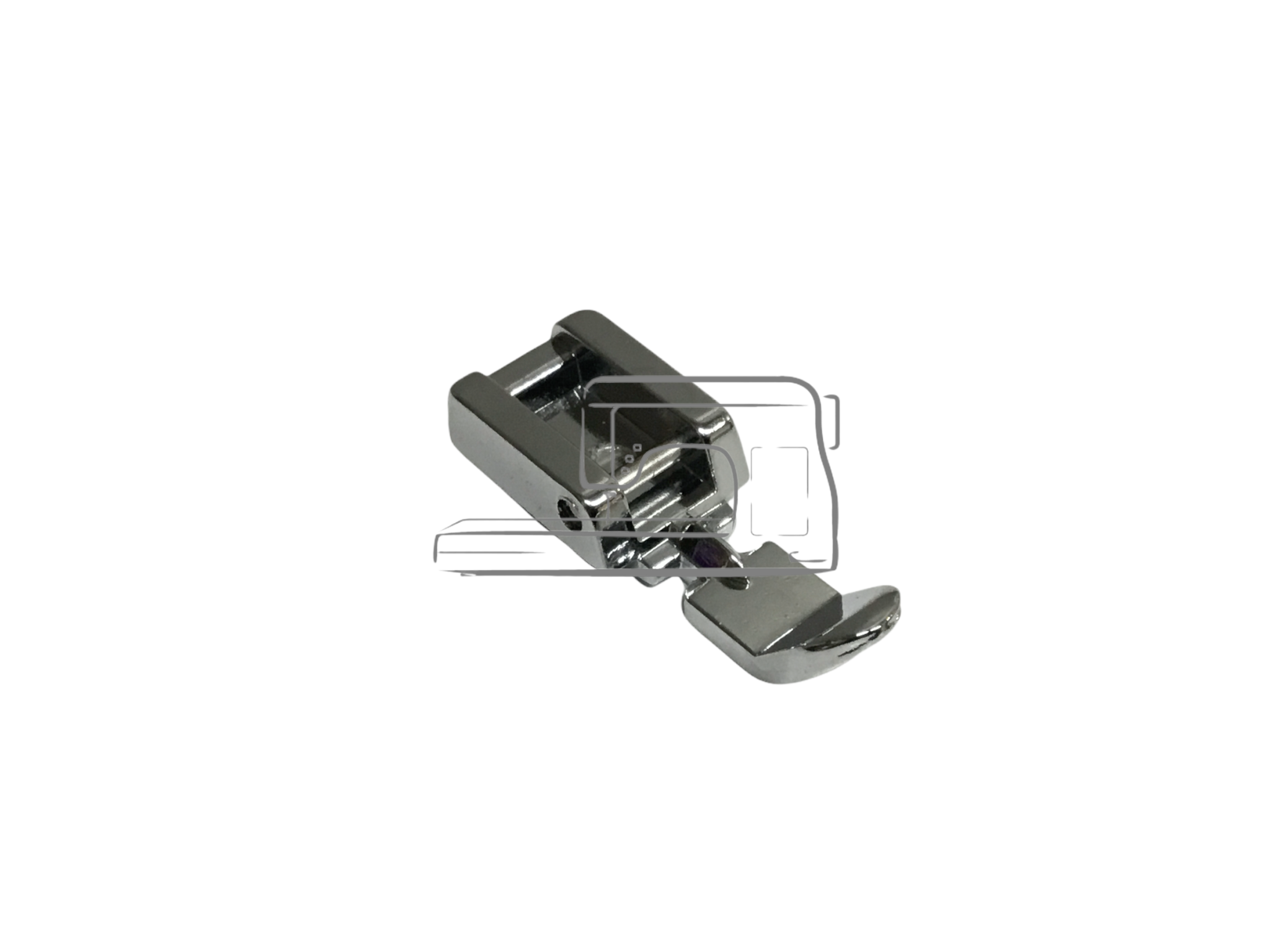 White Foot zipper low shank narrow