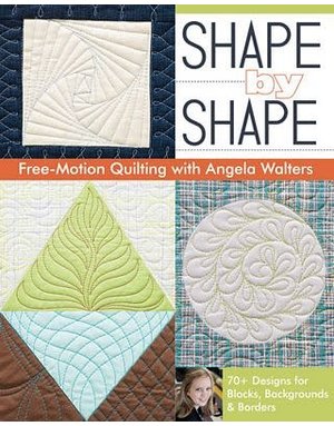 Stash Books Book Shape by shape free motion quilting w/ Angela Walters