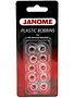 Janome Janome 10 plastic bobbins in blister package