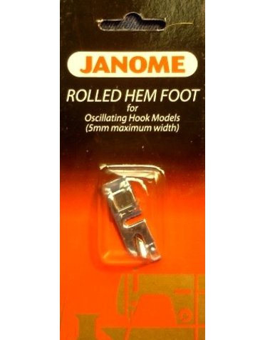 Janome Janome rolled hem foot ( for model 5 mm )
