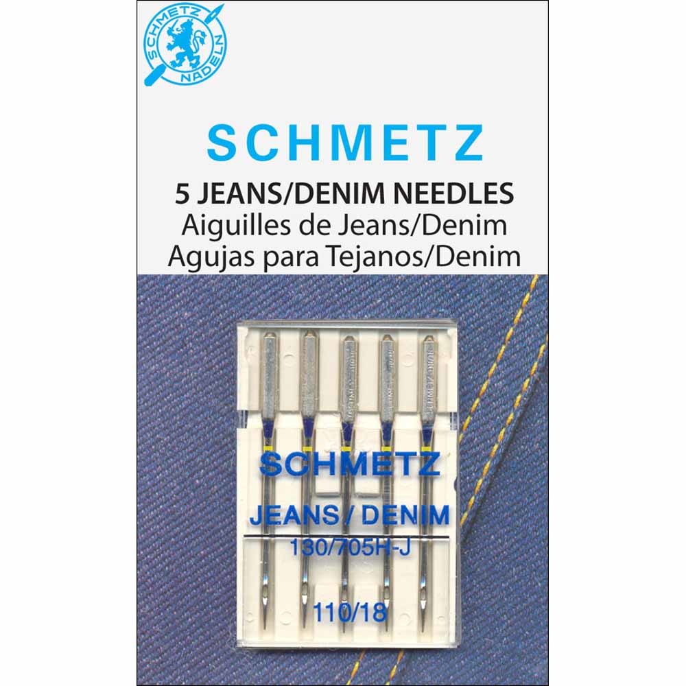 Schmetz Aiguilles à denim sur carton SCHMETZ #1783 - 110/18 - 5 unités