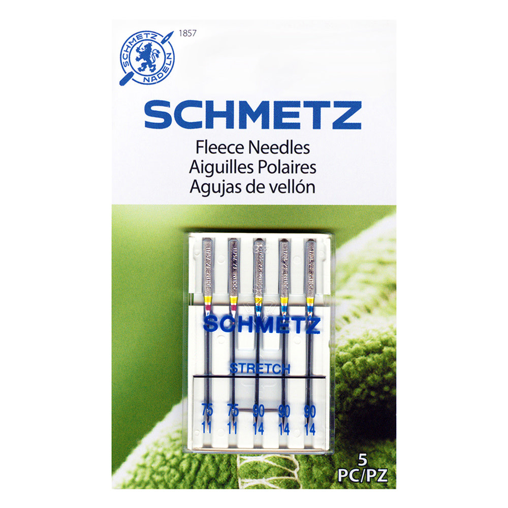 Schmetz SCHMETZ #1857 Fleece Needles Pack Carded - Assorted - 5 count