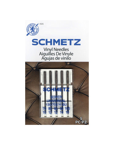 Schmetz SCHMETZ #4505 Vinyl Needles Pack Carded - Assorted - 5 count