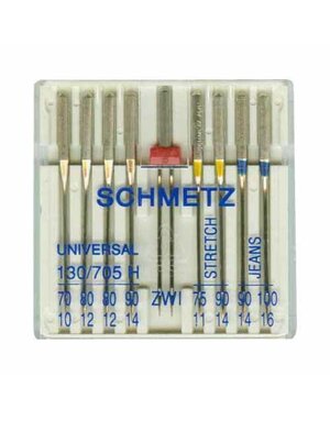 Schmetz SCHMETZ Multi Pack Needles Carded - Assorted Sizes - 9 count