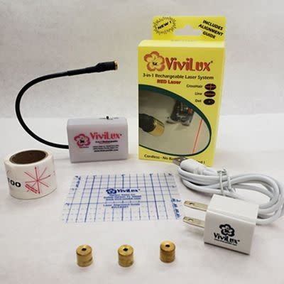 Crystalique/Harbor Sales, Inc. ViviLux (R) 3-in-1 Rechargeable Red Laser System