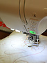 Janome Janome free motion quilting open toe foot