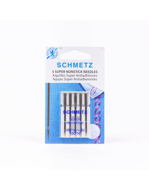 Schmetz Super aiguille antiadhésive Schmetz #4504 - 100/16 - 5 unités