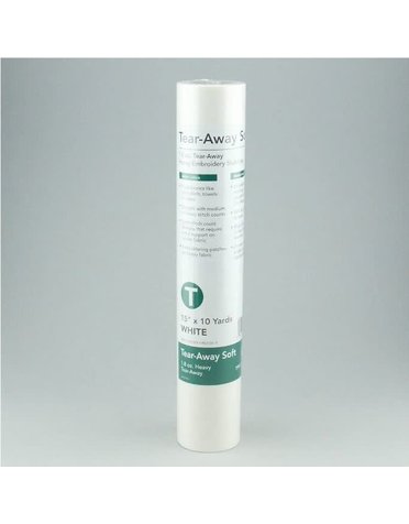 Baby Lock Entoillage déchirable blanc medium 1.8 OZ 15 pouces X 10 verges