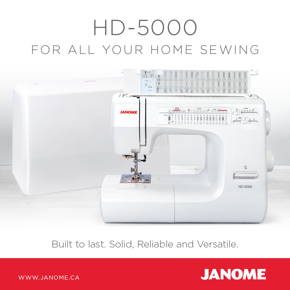 Janome Janome sewing only HD5000