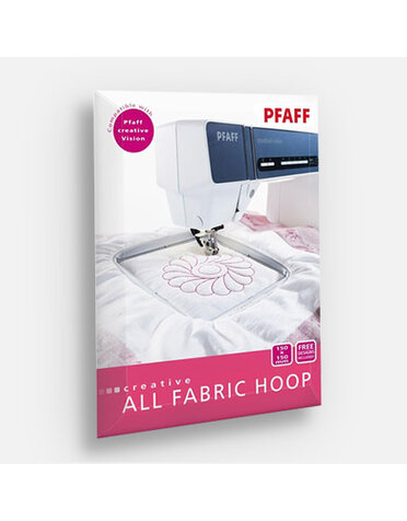 Pfaff Pfaff cerceau Creative all fabric hoop II, 150 mm x 150 mm