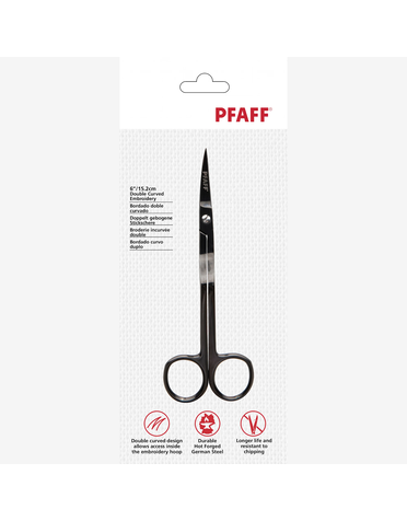 Pfaff Pfaff 6"/15.2cm double curved embroidery scissor