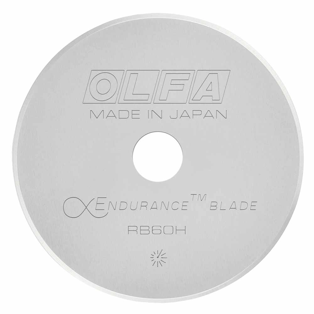 Olfa OLFA RB60H-1 - Lame rotative Endurance de 60mm - 1mcx