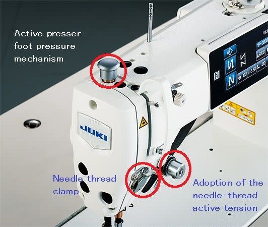 Juki Juki full digitale tissus moyen DDL-9000C-FMS ( image série 9000C peut différer du produit selon la variante du modèle )