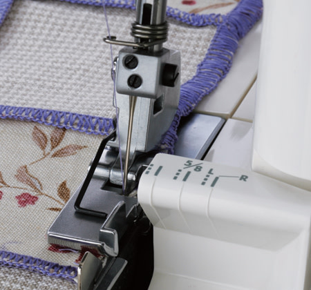 Janome DISC Janome guide tissus pour surjeteuse
