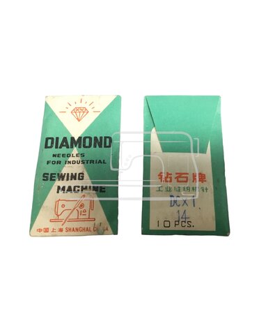 Diamond Aiguille Industrielle Diamond  DCX1 gr: 14 paquet de 10