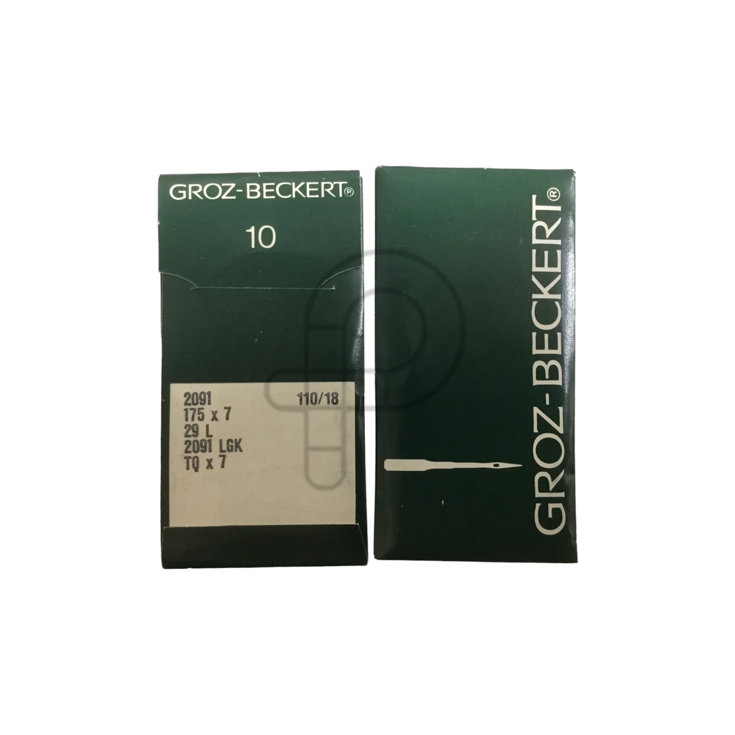Groz - Beckert Industrial needle 175x7 size 18, pkg 10